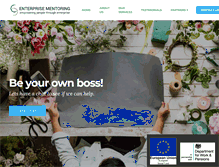 Tablet Screenshot of enterprisementoring.com